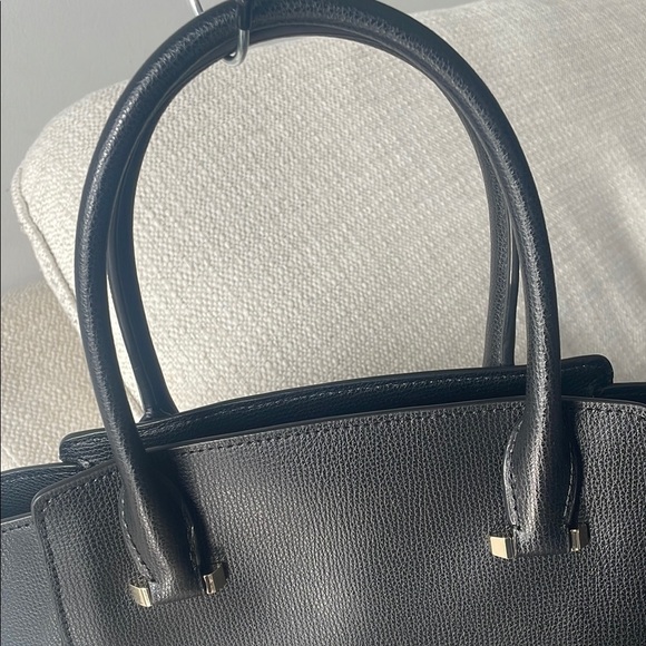 NWT Kate Spade Black Satchel with Structured Design - Picture 3 of 7